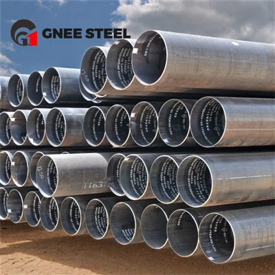 Straight Welded Seam API 5L Carbon Steel Pipeline