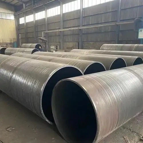 S355j2h 1000mm Large Diameter LSAW Welded Black Carbon Steel Pipe factory