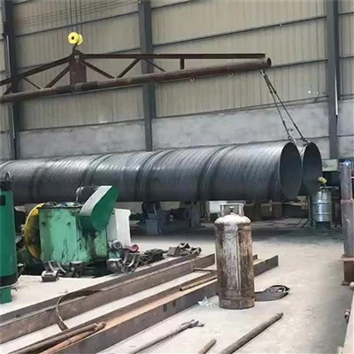 A106 Spiral Welded Black Steel Tube