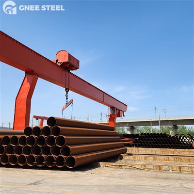 API 5L X52 PSL2 LSAW Welded Line Pipe