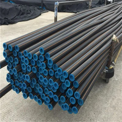 Black With Blue Strip Pipe