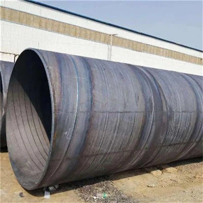 X56 X60 SSAW Welded Spiral Steel Pipe